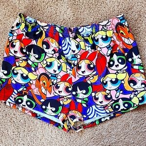NWOT powerpuff girls shorts